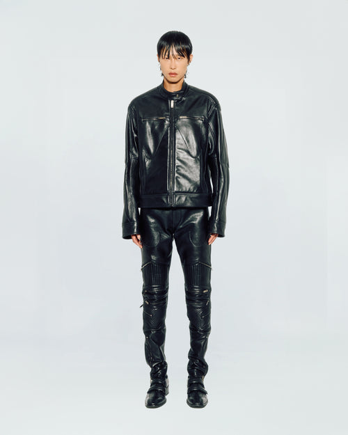 BIKER LEATHER JACKET