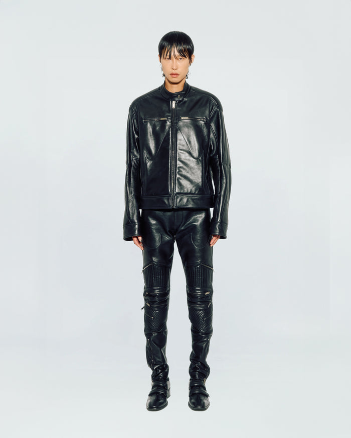 BIKER LEATHER JACKET