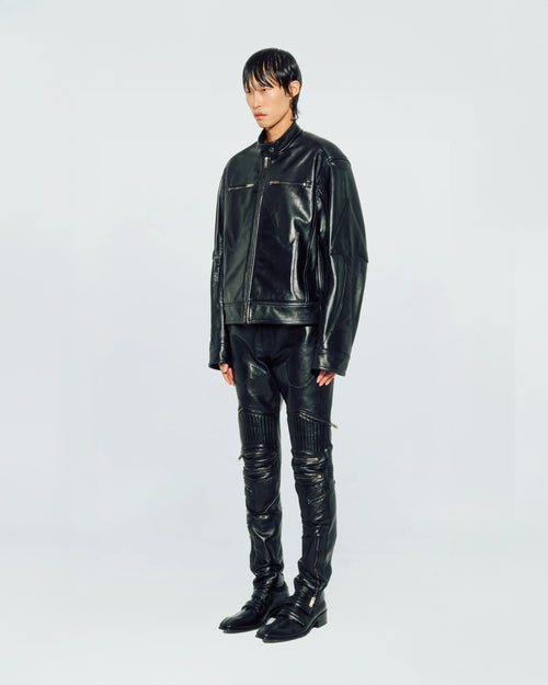 BIKER LEATHER JACKET