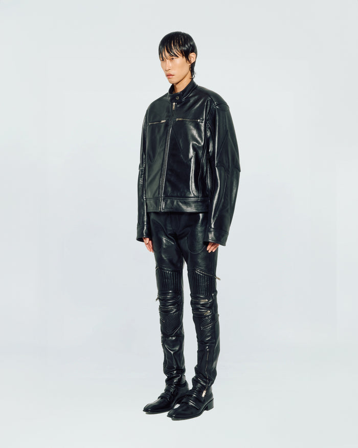 BIKER LEATHER JACKET