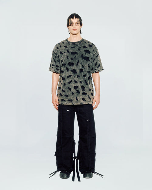 DISTRESSED LAYERED T-SHIRT