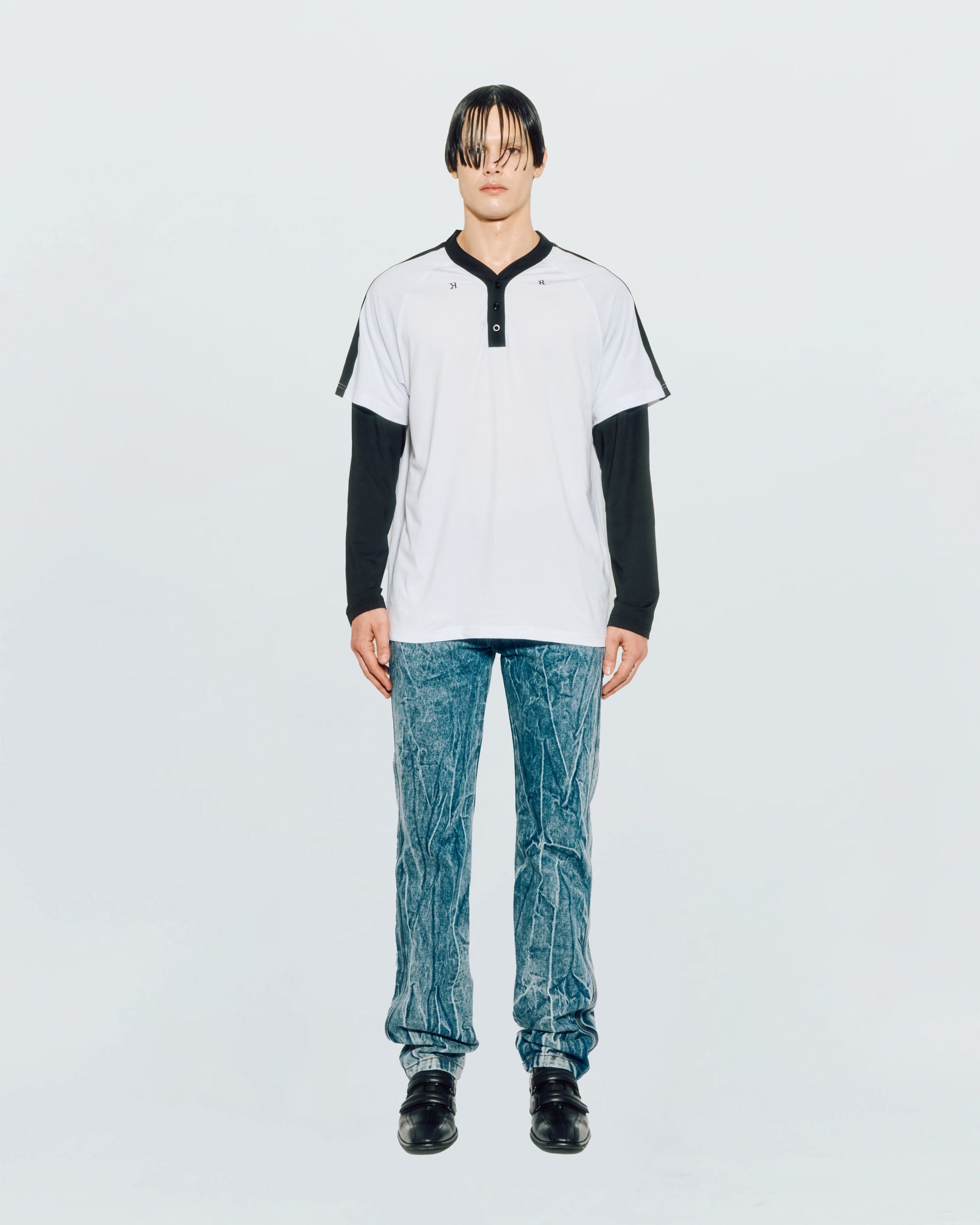 BASEBALL LONG SLEEVE POLO