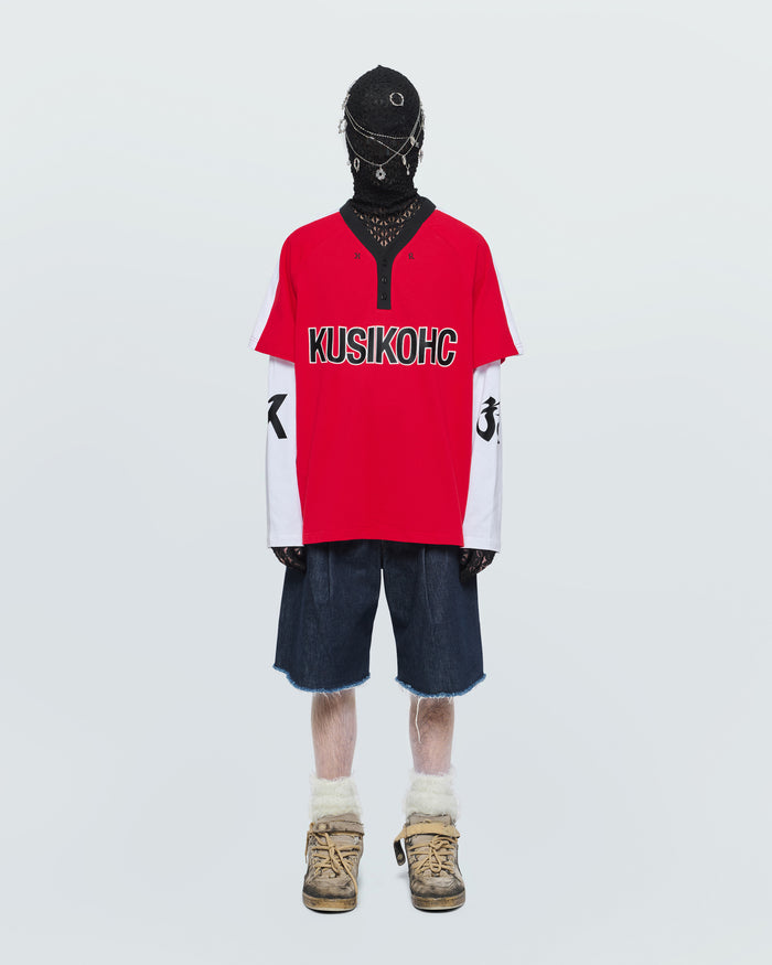 BASEBALL LONG SLEEVE POLO