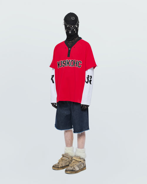 BASEBALL LONG SLEEVE POLO