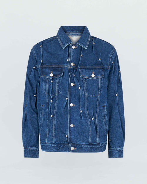 MULTI RIVET DENIM JACKET