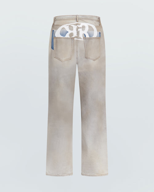 OVERSIZED DENIM PANTS