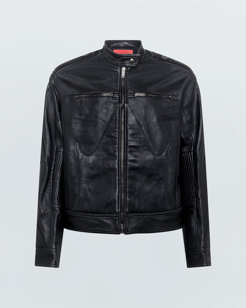BIKER LEATHER JACKET
