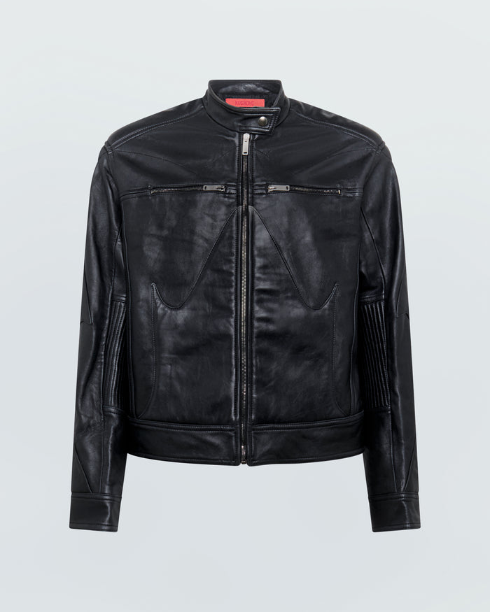 BIKER LEATHER JACKET