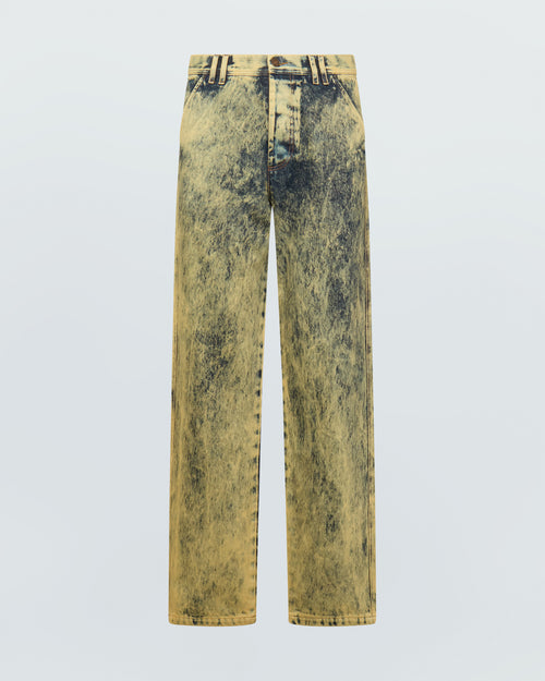 DENIM WASHED PANTS