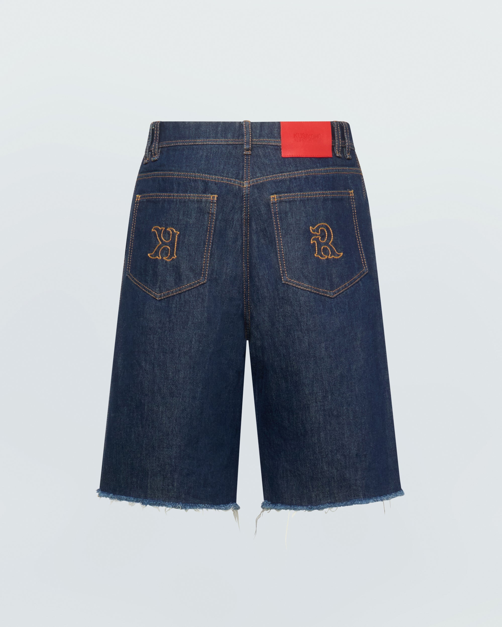 DART DENIM SHORTS