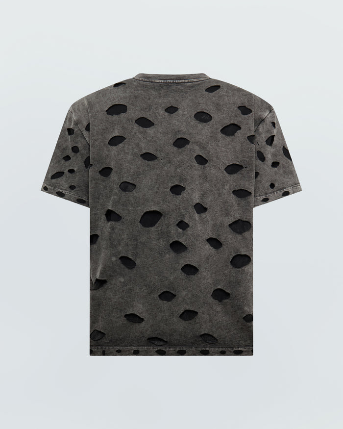 DISTRESSED LAYERED T-SHIRT