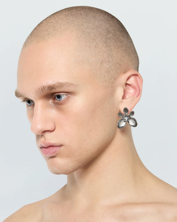 FLOWER SINGLE EARRING