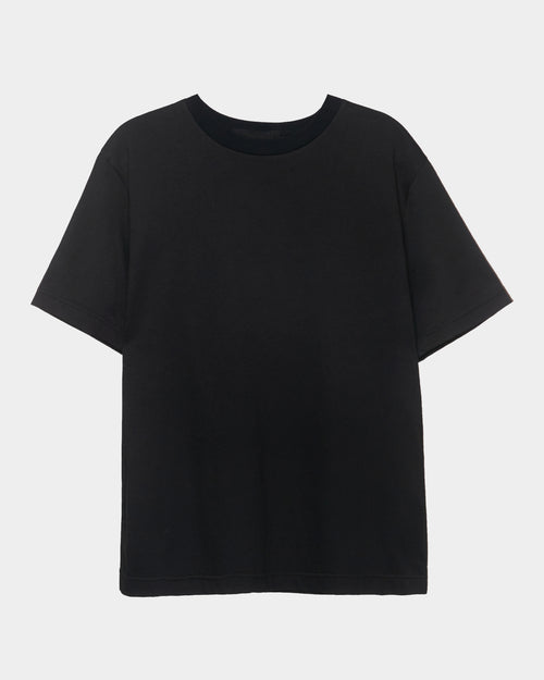 T-SHIRT BLACK PATCHES ON BLACK