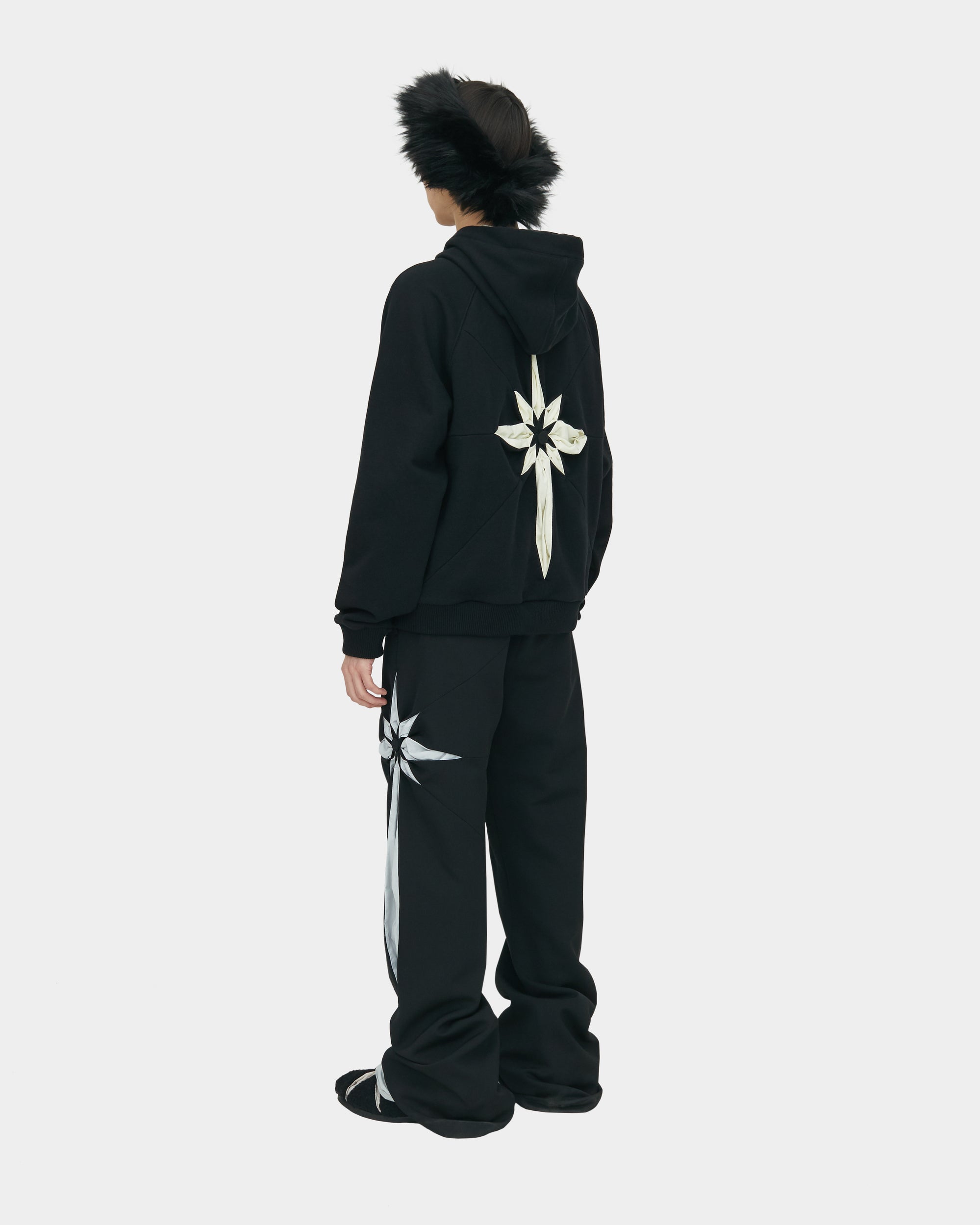 ORIGAMI FLOWER HOODIE