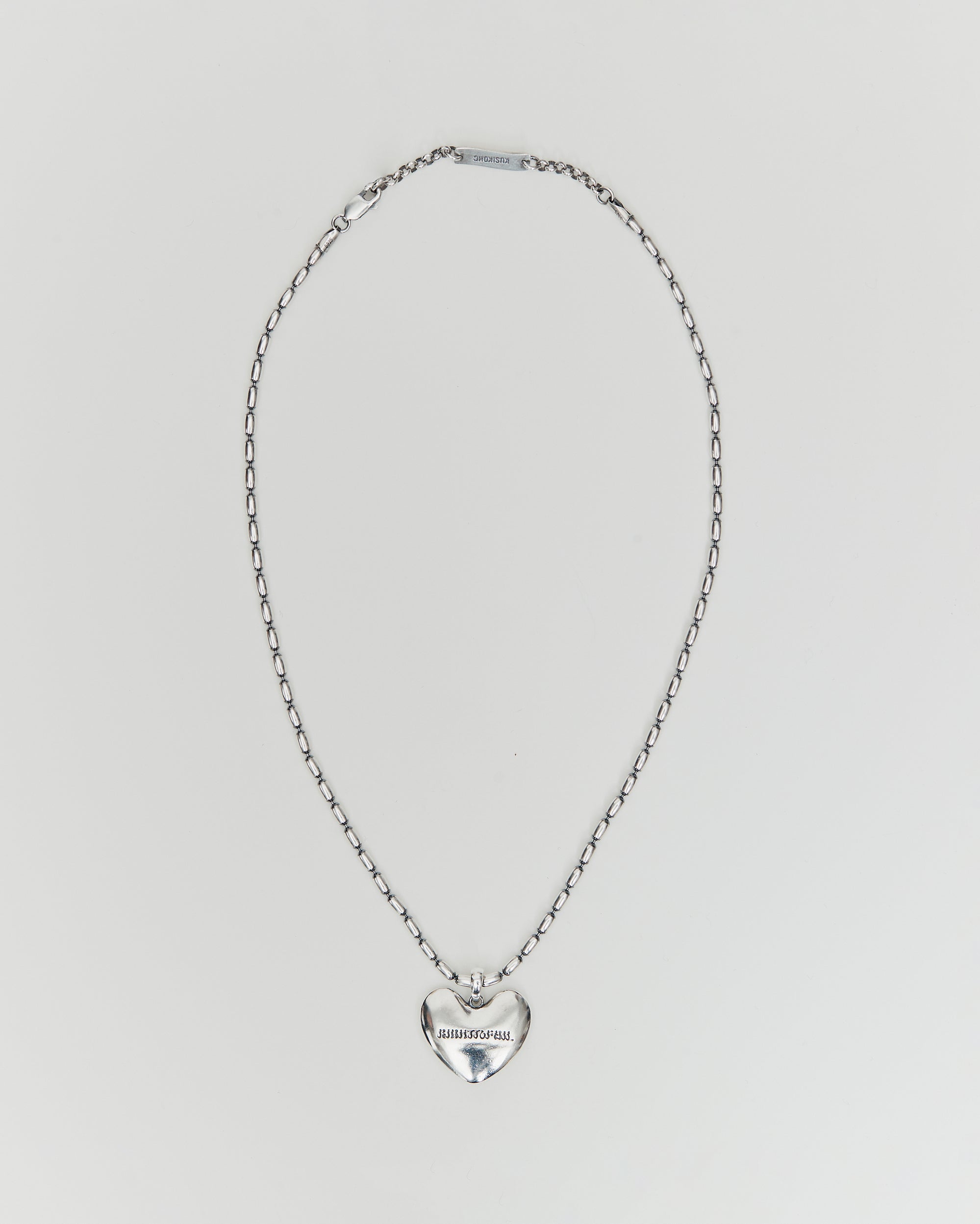 RIGHT TO FAIL HEART NECKLACE